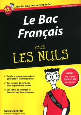 Couverture du produit · BAC FRANCAIS 2011 PR LES NULS