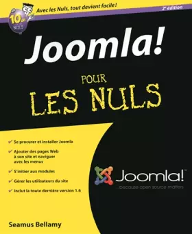 Couverture du produit · JOOMLA 2ED POUR LES NULS