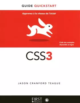 Couverture du produit · CSS3 LE GUIDE QUICKSTART