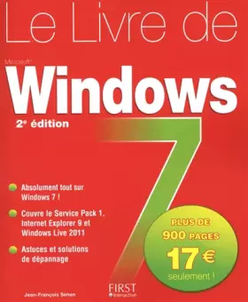 Couverture du produit · Le livre de Windows 7
