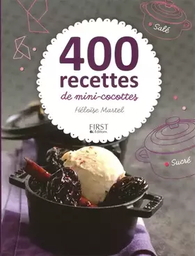Couverture du produit · 400 recettes de mini-cocottes