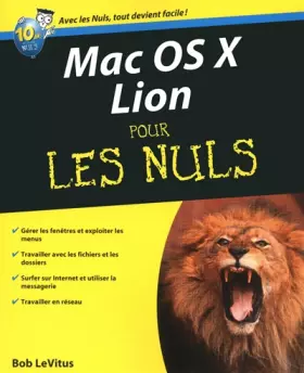 Couverture du produit · Mac OS X Lion Pour les nuls