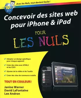Couverture du produit · CONCEVOIR DES SITES WEB IPHONE