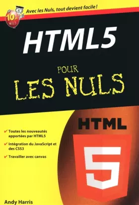 Couverture du produit · HTML 5 Poche Pour les nuls