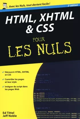 Couverture du produit · HTML, XHTML et CSS poche Pour les Nuls,2ed