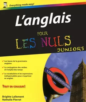 Couverture du produit · L'anglais pour les Nuls junior