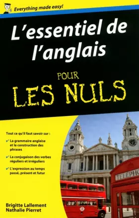 Couverture du produit · L'essentiel de l'anglais Pour les Nuls
