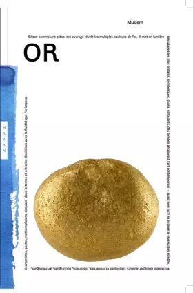Couverture du produit · Or, catalogue d'exposition du Mucem