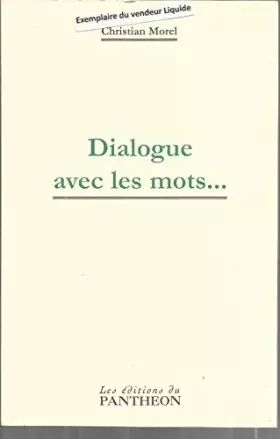 Couverture du produit · Dialogue avec les mots