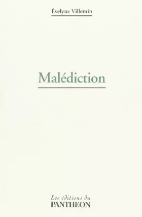 Couverture du produit · Malédiction