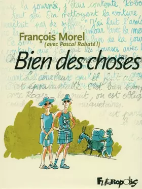 Couverture du produit · Bien des choses