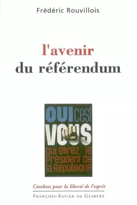 Couverture du produit · L'avenir du référendum