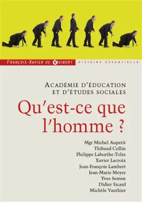 Couverture du produit · Qu'est-ce que l'homme ?