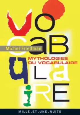 Couverture du produit · Mythologies du vocabulaire