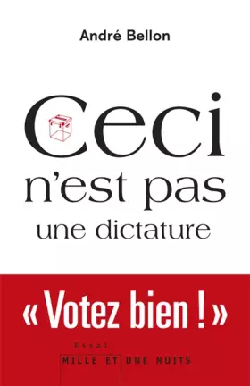 Couverture du produit · Ceci n'est pas une dictature