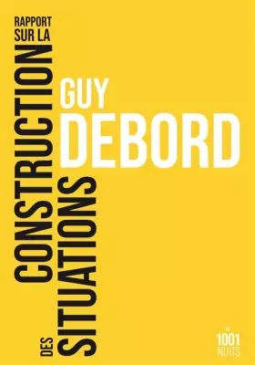 Couverture du produit · Rapport sur la construction des situations