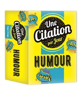 Couverture du produit · Une citation par jour Humour 2020