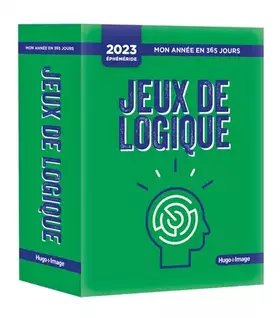 Couverture du produit · Mon Année Jeux de logique - 2023