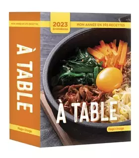 Couverture du produit · Mon année en 365 jours - À table !