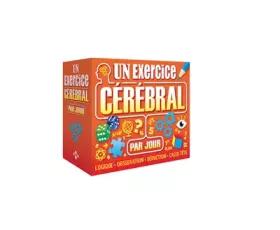 Couverture du produit · Un exercice cérébral par jour 2016