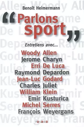 Couverture du produit · Parlons sport