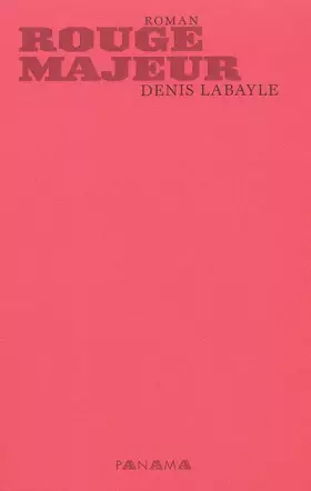 Couverture du produit · Rouge majeur