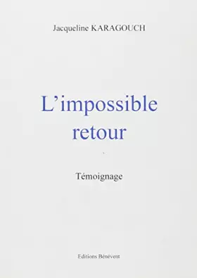 Couverture du produit · L'Impossible Retour