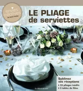 Couverture du produit · Le pliage de serviettes