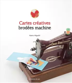 Couverture du produit · Cartes créatives brodées machine