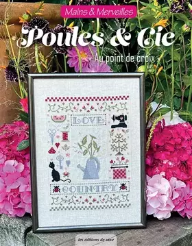 Couverture du produit · Poules & cie au point de croix