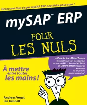 Couverture du produit · MySAP ERP Pour Les Nuls