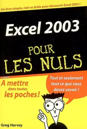 Couverture du produit · Excel 2003