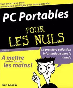 Couverture du produit · PC Portables pour les nuls