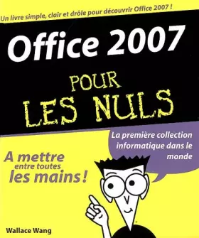Couverture du produit · OFFICE 2007 POUR LES NULS
