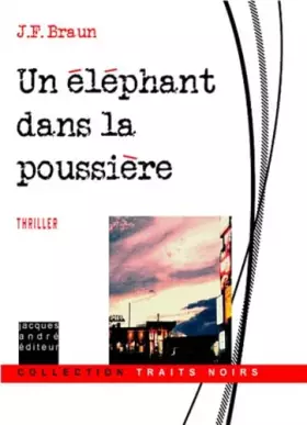 Couverture du produit · Un éléphant dans la poussière