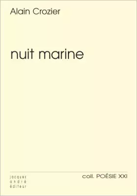 Couverture du produit · Nuit marine