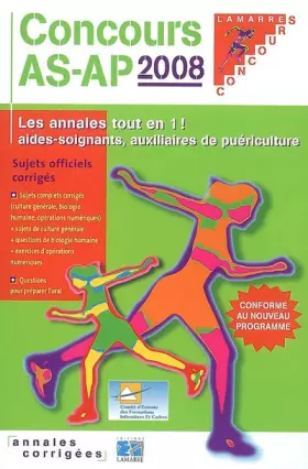 Couverture du produit · CONCOURS AS AP 2008