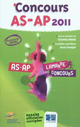 Couverture du produit · CONCOURS AS AP 2011