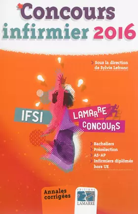 Couverture du produit · Concours infirmier