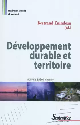 Couverture du produit · Développement durable et territoire