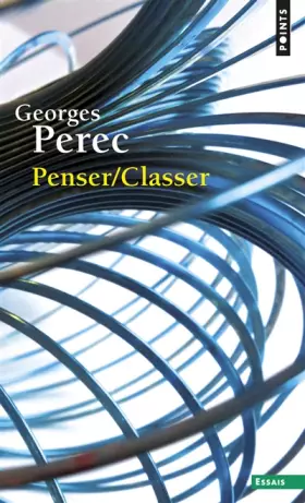 Couverture du produit · Penser/Classer