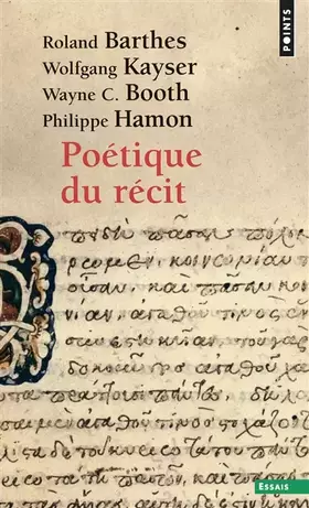 Couverture du produit · Poétique du récit