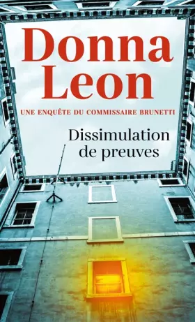 Couverture du produit · Dissimulation de preuves