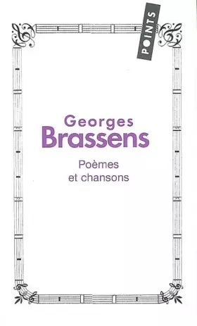 Couverture du produit · Poèmes et chansons