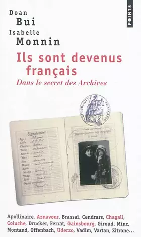 Couverture du produit · Ils sont devenus français