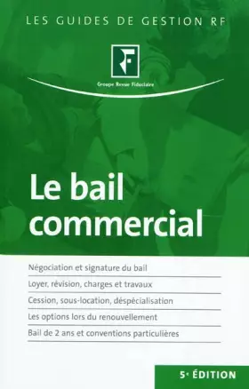 Couverture du produit · Le bail commercial