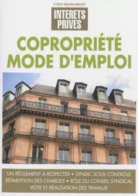 Couverture du produit · Copropriété mode d'emploi