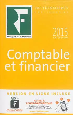Couverture du produit · Dictionnaire comptable et financier 2015