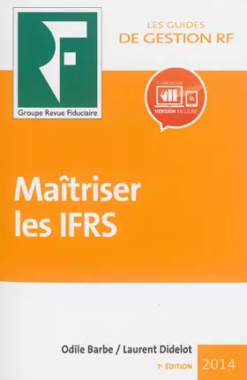 Couverture du produit · Maîtriser les IFRS