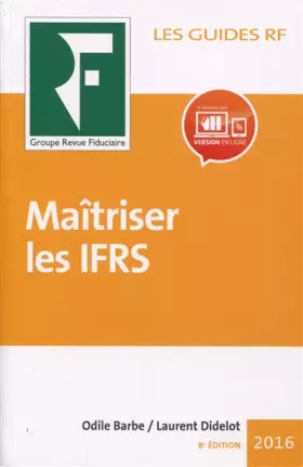 Couverture du produit · Maîtriser les IFRS 2016